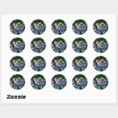 Hydrangea Stickers Umschlag Aufkleber mit Blume (Blatt)