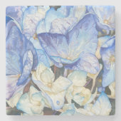 Hydrangea Stone Untersetzer (Vorderseite)