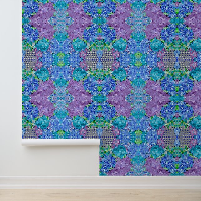 Hydrangea Tapete (Anwendung)