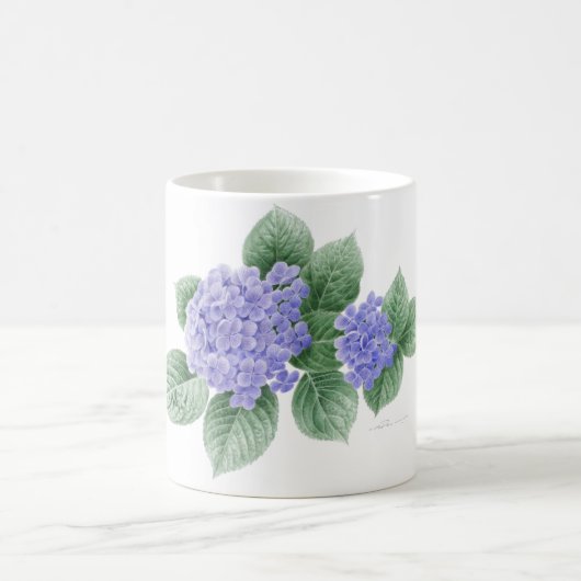 Hydrangea-Tasse durch Ho Mang Fall Kaffeetasse (Mittel)