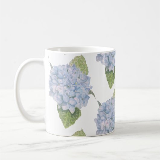 Hydrangea-Tasse Kaffeetasse (Links)