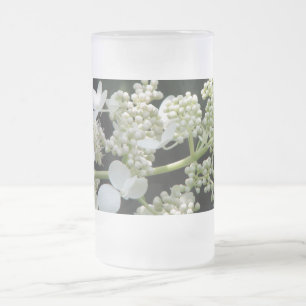 Hydrangea-Tasse Mattglas Bierglas