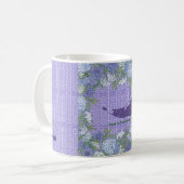 Hydrangea-Tasse, Nantucket Hydrangeas, Cape Cod Kaffeetasse (Vorderseite Links)