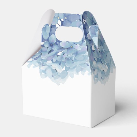 Hydrangea Taufe Geschenkschachtel (Rückseite)