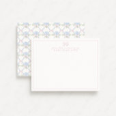 Hydrangea trellilis bow Kinderzimmer Note Card Einladung