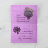 Hydrangea- u. Bogenkarten fertigen für jede Karte (Innenseite)