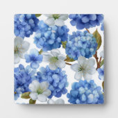 Hydrangea und Cherry Bloom Fotoplatte (Vorderseite)