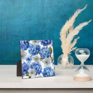 Hydrangea und Cherry Bloom Fotoplatte