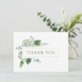 Hydrangea und Grüne Vielen Dank (Stehend Vorderseite)