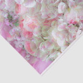 Hydrangea und Rose - Vintages Bouquet in Öl Seidenpapier (Ausschnitt)