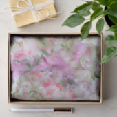 Hydrangea und Rose - Vintages Bouquet in Öl Seidenpapier (Geschenk)