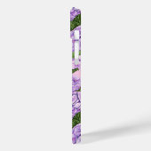 Hydrangea und Torfmuster Case-Mate iPhone Hülle (Rückseite / Links)