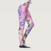 Hydrangea und Torfmuster Leggings (Rechts)