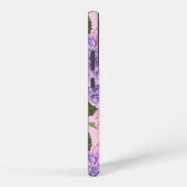 Hydrangea und Torfmuster Samsung Galaxy Hülle (Rechte Seite)