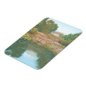 Hydrangea Valley, Trebah Cornwall Foto Magnet (Linke Seite)