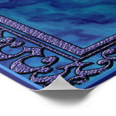 Hydrangea Veil Poster (Ecke)