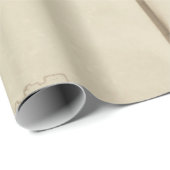 Hydrangea Vintag Antique Sepia Rustikale Flora Geschenkpapier (Rolleneckpunkt)