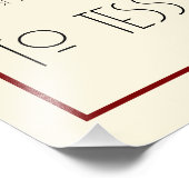 Hydrangea Vintag BOHO Hochzeitsdiagramm Fotodruck (Ecke)