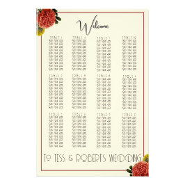 Hydrangea Vintag BOHO Hochzeitsdiagramm Fotodruck