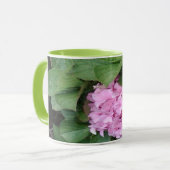 Hydrangea von der Balboa-Insel in Lila und in Tasse (Vorderseite Links)