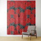 Hydrangea Wandteppich (Beispiel)