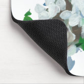 Hydrangea Wassercolor Mousepad (Ecke)