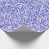 Hydrangea Wasserfarbe Blumenmuster Geschenkpapier (Ecke)