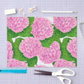Hydrangea Wasserfarbmuster Seidenpapier (Handwerk)