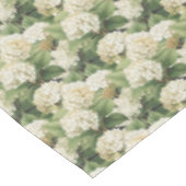 Hydrangea watercolour floral Boho retro flowers Tischdecke (Schrägansicht)