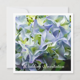 Hydrangea Wedding Einladung