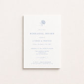 HYDRANGEA Wedding Rehearsal Dinner Ankündigung