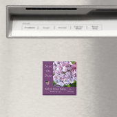 Hydrangea Wedding rettet das Date Magnet (In Situ (Geschirrspüler))