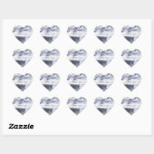 Hydrangea Wedding Stickers (Blatt)