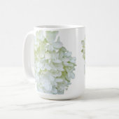Hydrangea - Weiß - Tasse (Vorderseite Links)