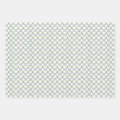 Hydrangea Whimsy Set 3 Geschenkpapier Set (Vorderseite 3)