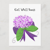 Hydrangea wird bald gut postkarte (Vorderseite)