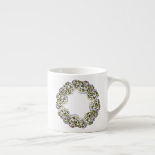 Hydrangea Wreath Espressotasse