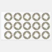 Hydrangea Wreath Etiketten (Blatt)