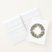 Hydrangea Wreath Notizblock (Innenseite)
