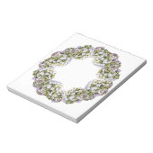 Hydrangea Wreath Notizblock (Rotiert)