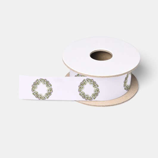 Hydrangea Wreath Satinband (Spule)