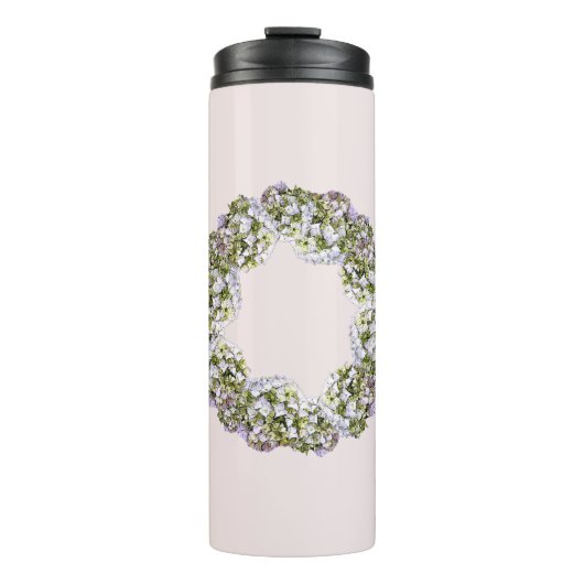Hydrangea Wreath Thermosbecher (Vorderseite)