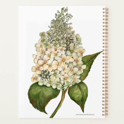 Hydrangea Yeplaner Planer (Rückseite)