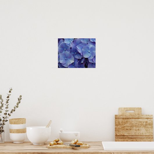 Hydrangea Zoom Poster (Küche)