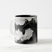 Hydrangea Zweifarbige Tasse (Vorderseite Links)