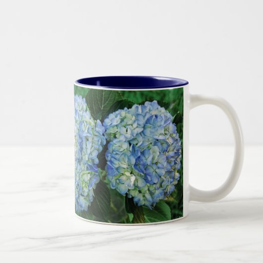 Hydrangea Zweifarbige Tasse (Rechts)