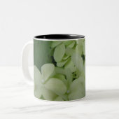 Hydrangea Zweifarbige Tasse (Vorderseite Links)