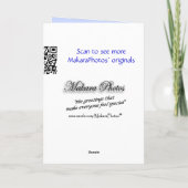 Hydrangeablase Karteänderung für irgendeine Karte (Rückseite)