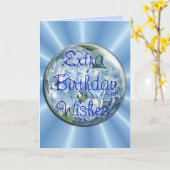 Hydrangeablase Karteänderung für irgendeine Karte (Gelbe Blume)