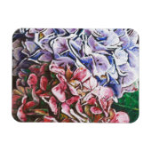 Hydrangeas 2010 magnet (Horizontal)